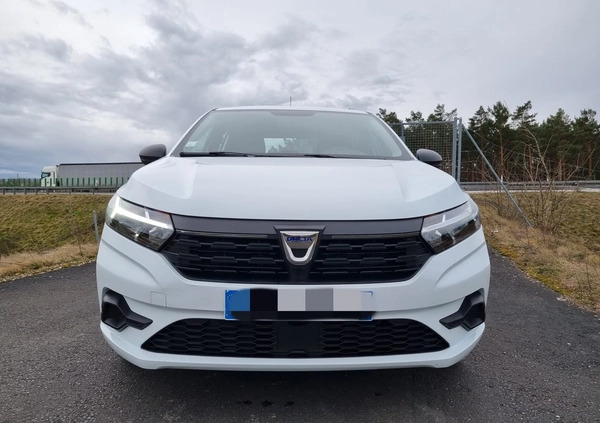 Dacia Sandero cena 45900 przebieg: 6115, rok produkcji 2022 z Bolesławiec małe 56